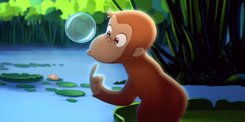 کارتون Curious George  جورج کنجکاو