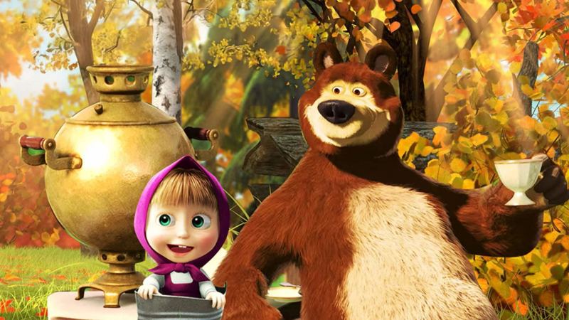کارتون Masha and the Bear  ماشا و خرس