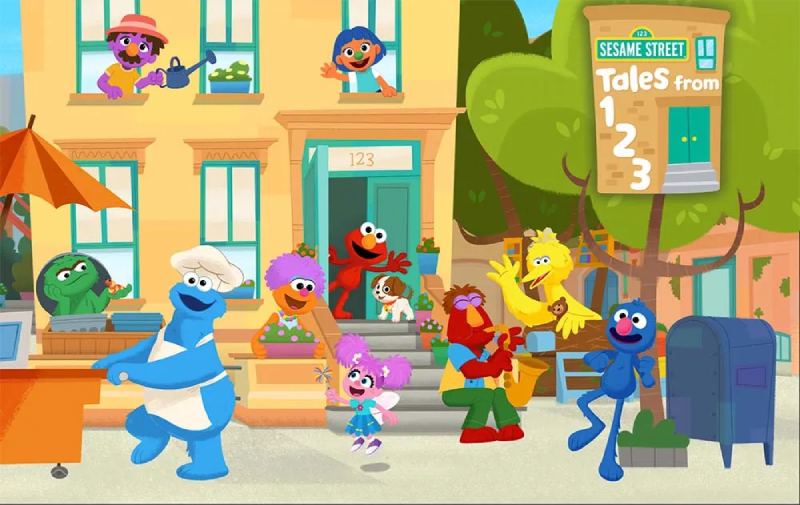 کارتون Sesame Street  خیابان سِسِمی