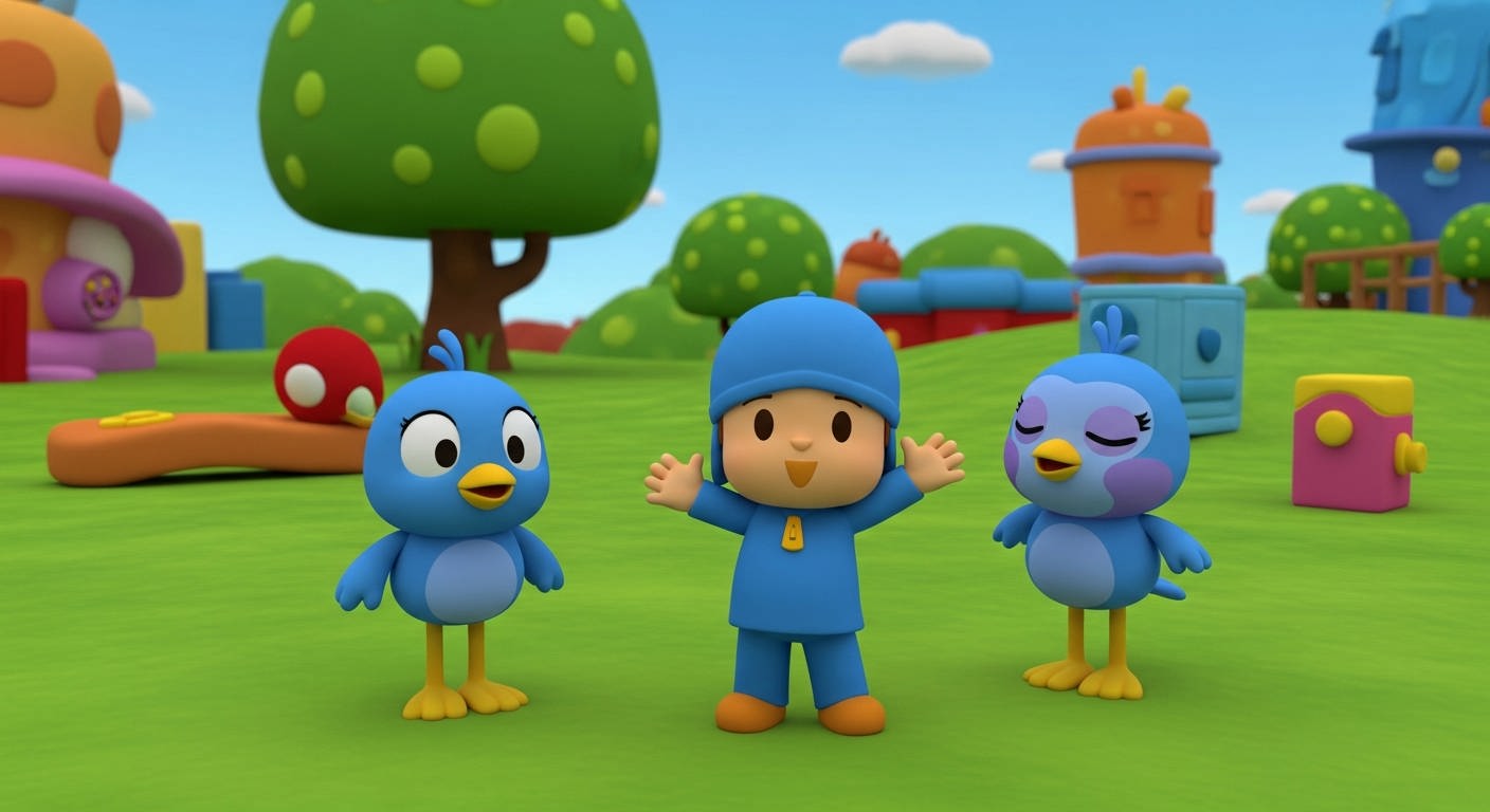 انیمیشن یادگیری زبان انگلیسی کودکان