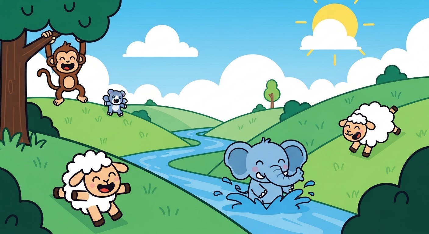 یادگیری لغات انگلیسی کودکانه