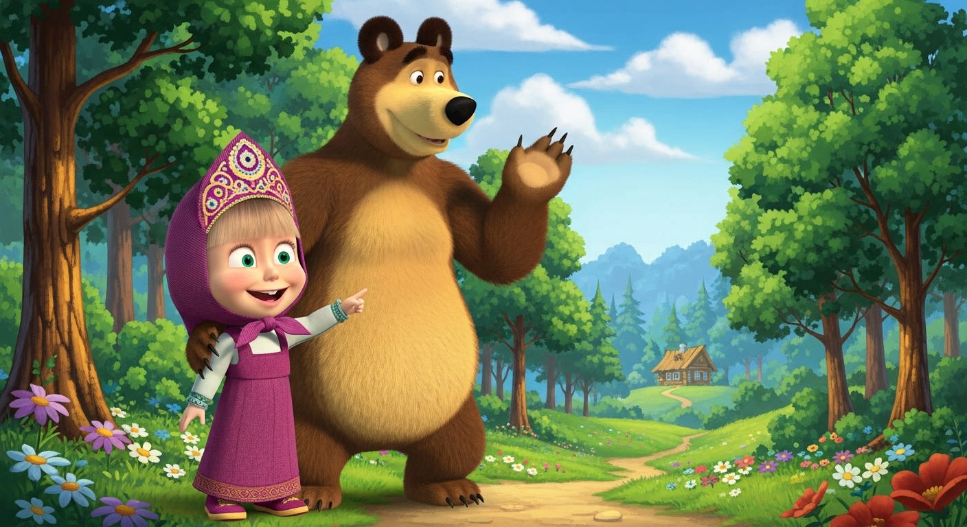 مکالمه انگلیسی پایه با کارتون