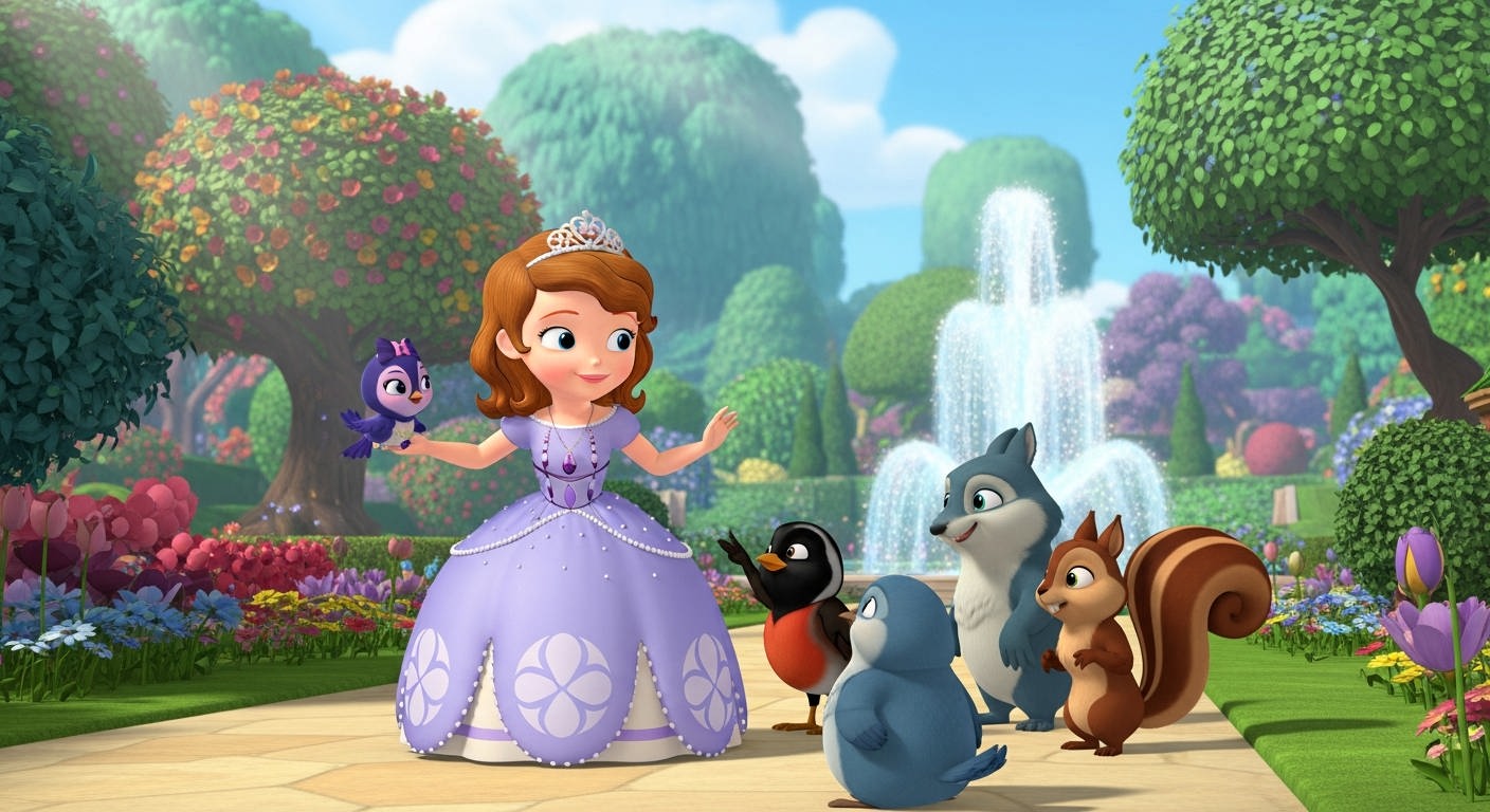 انیمیشن کودکانه دخترانه انگلیسی